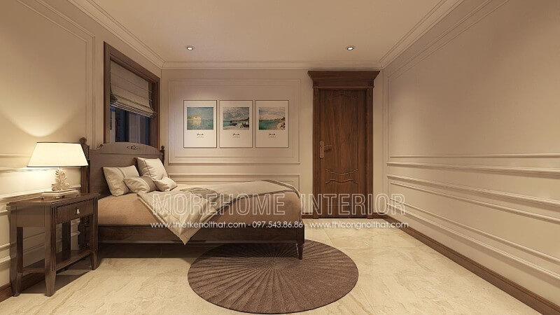  Mẫu giường ngủ gỗ óc chó tự nhiên sang trọng