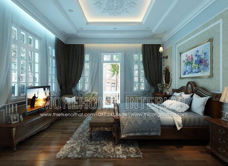 Để nhận báo giá mẫu kệ tivi gỗ óc chó này, vui lòng liên hệ Morehome để được hỗ trợ. Thiết kế nội thất đồ gỗ óc chó