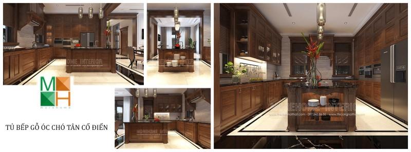 Nội thất MoreHome là đơn vị hàng đầu tại Hà Nội, Hải Phòng nhận sản xuất thi công tủ bếp gỗ óc chó đẹp, giá cả cạnh tranh, đảm bảo chất lượng. Thiết kế nội thất đồ gỗ óc chó