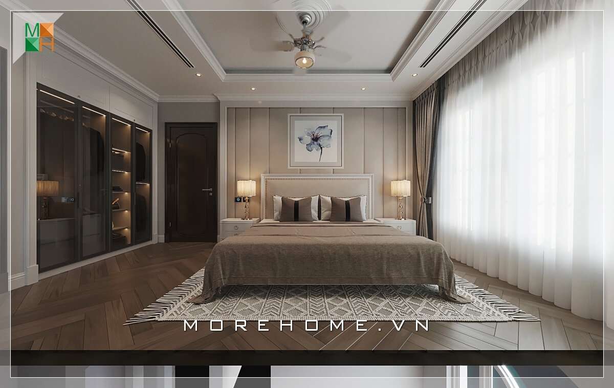 Tư vấn các mẫu tủ áo cánh mở hiện đại không lo lỗi mốt