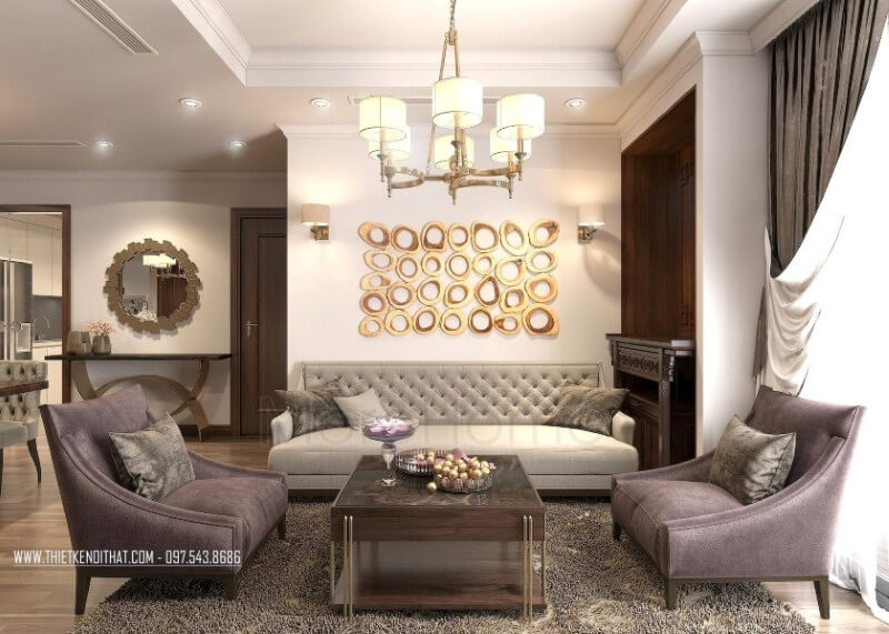 Thiết kế nội thất chung cư cao cấp