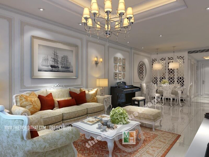 Thiết kế nội thất chung cư cao cấp