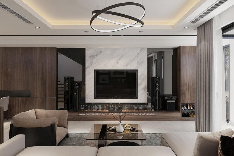 đá ốp phòng khách cao cấp