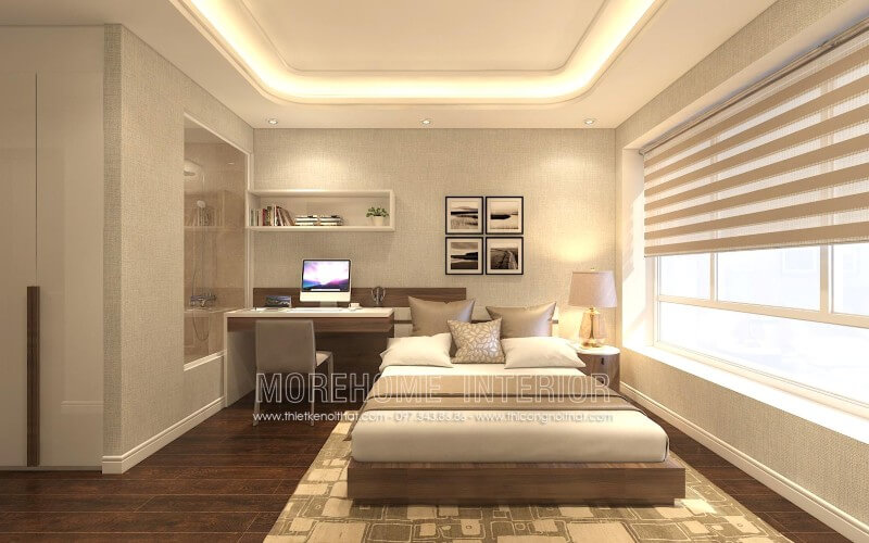 Giường ngủ gỗ công nghiệp Giường ngủ gỗ công nghiệp