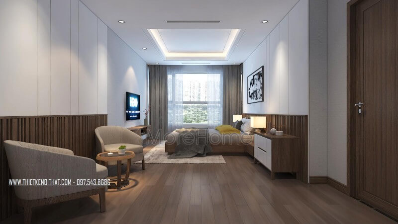 Thiết kế phòng ngủ hiện đại