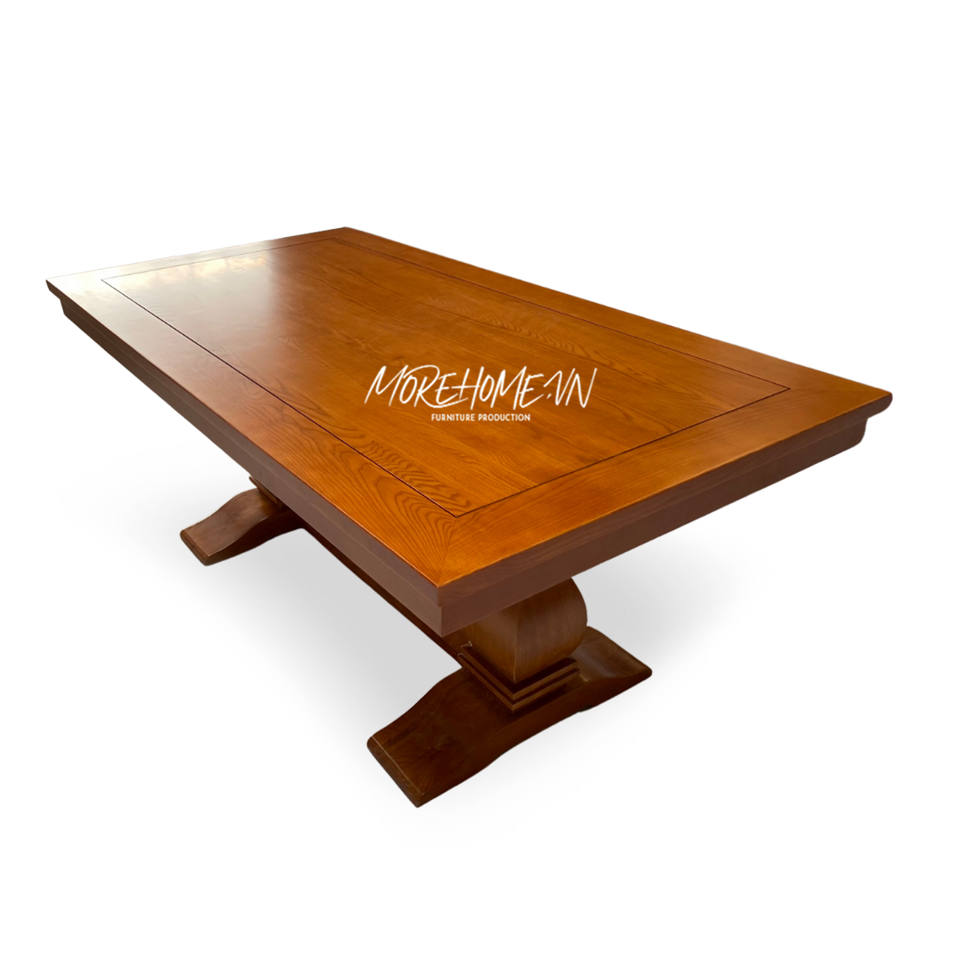 Mẫu bàn ăn gỗ tự nhiên hiện đại 6 ghế phù hợp mọi thiết kế