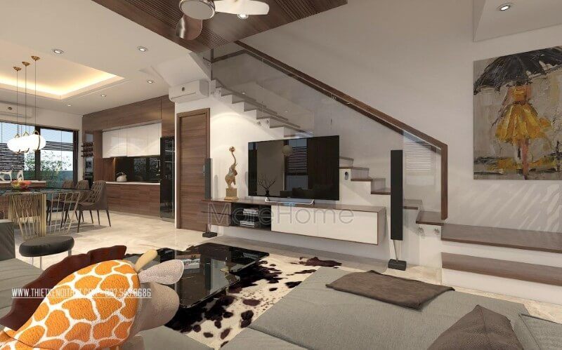 Kệ ti vi treo tường - một trong những giải pháp hoàn hảo cho không gian nhà nhỏ như chung cư, nhà phố...