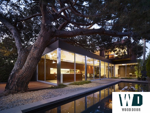 thiết kế nhà từ gỗ óc chó