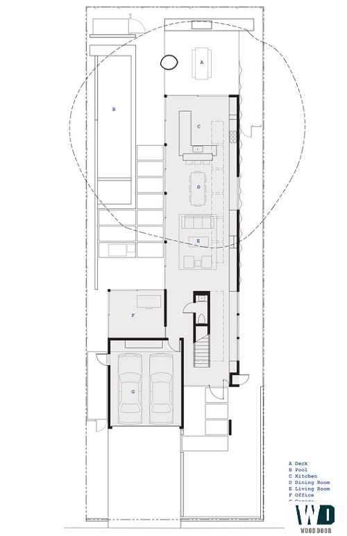 thiết kế nhà từ gỗ óc chó