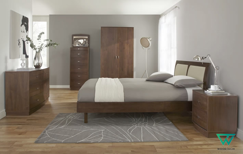 giường ngủ gỗ óc chó