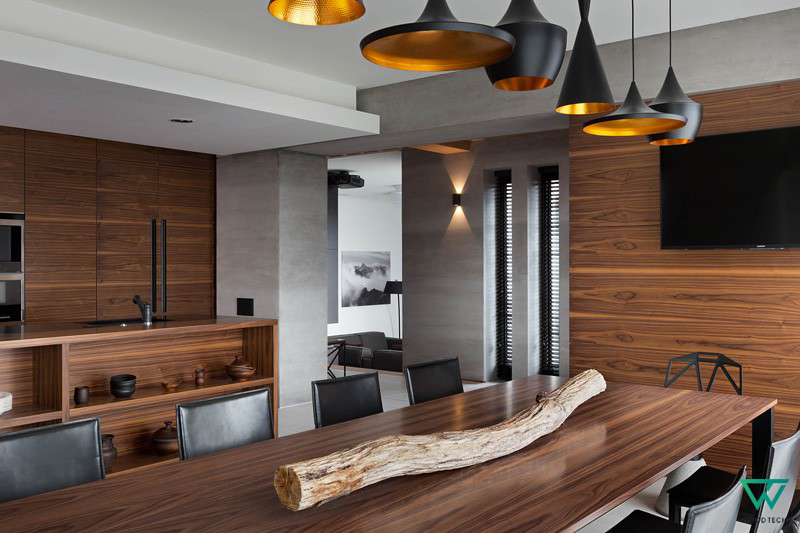 Vừa lạ vừa sang với những mẫu bàn ghế phòng khách gỗ óc chó ấn tượng nhất