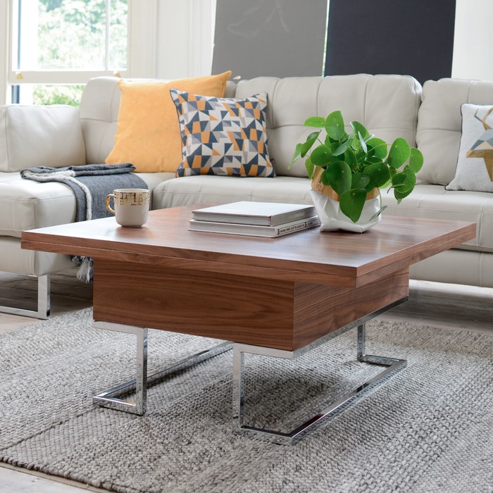 Bàn gỗ óc chó hiện đại Bàn gỗ óc chó hiện đại