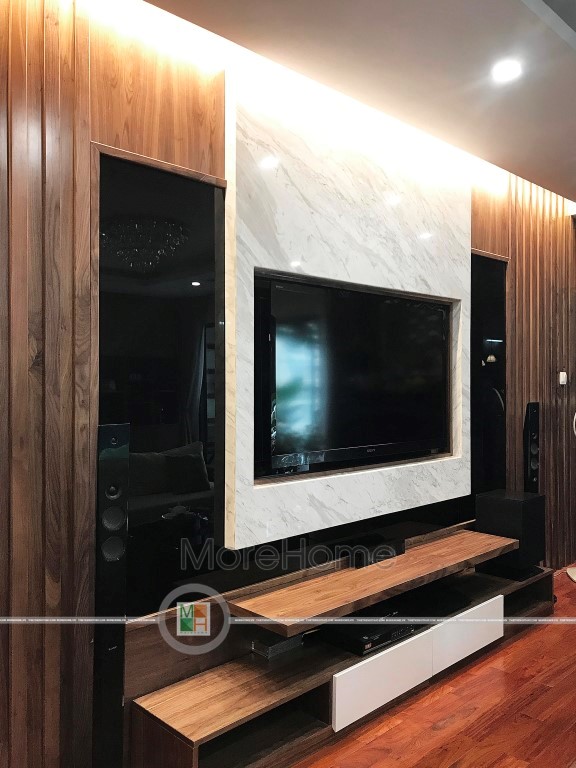 Kệ tivi gỗ óc chó