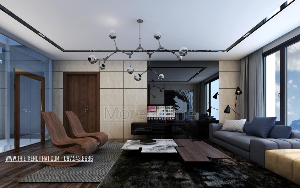 15 Mẫu bàn ghế gỗ óc chó cho phòng khách sang trọng