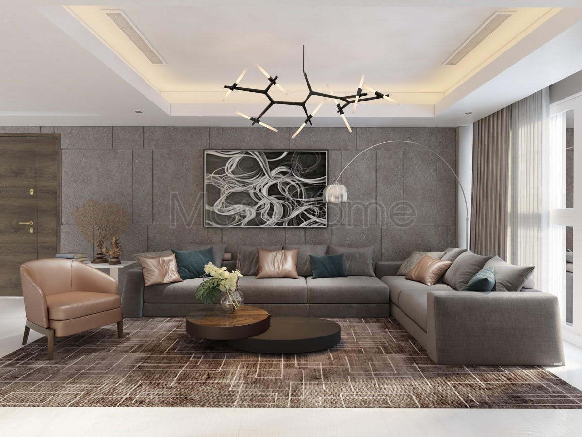 Làm mới không gian phòng khách với đồ nội thất gỗ óc chó đẳng cấp