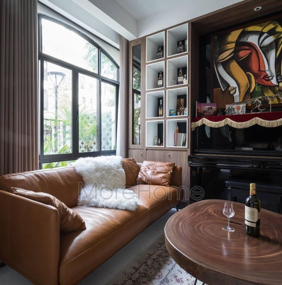 Trang trí nhà ngày Tết với đồ nội thất gỗ óc chó