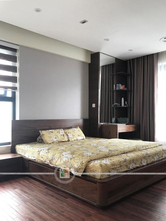 Trang trí nhà ngày Tết với đồ nội thất gỗ óc chó