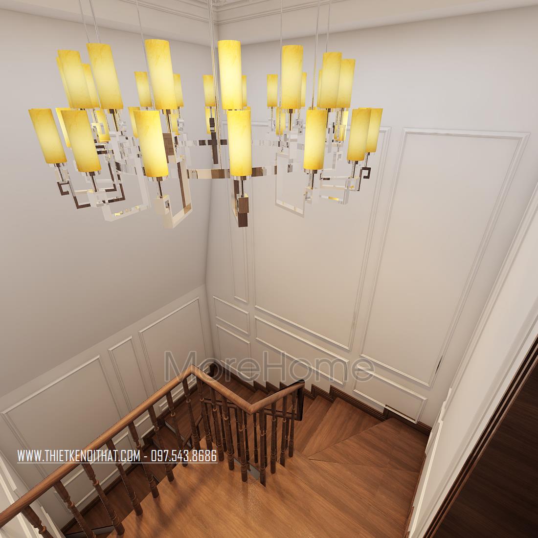 Giới thiệu các mẫu cầu thang gỗ óc chó đa phong cách sang trọng và đẳng cấp