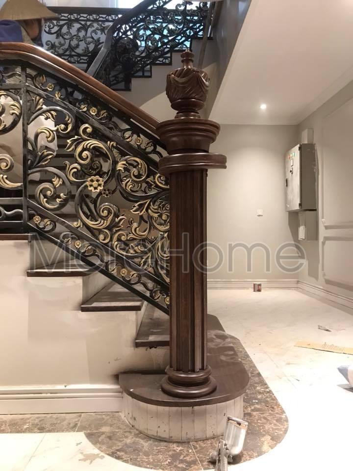 11 mẫu cầu thang gỗ óc chó đa dạng phong cách trong thiết kế nội thất 11 mẫu cầu thang gỗ óc chó đa dạng phong cách trong thiết kế nội thất