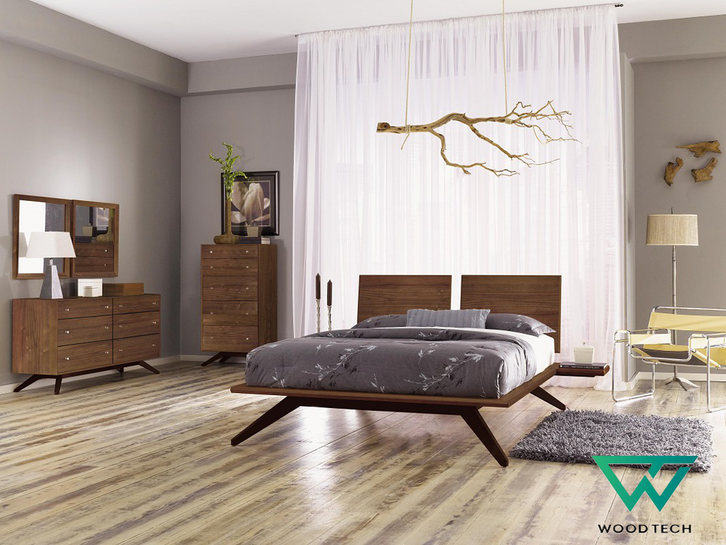 Những mẫu phòng ngủ gỗ óc chó tuyệt đẹp cho biệt thự cao cấp Những mẫu phòng ngủ gỗ óc chó tuyệt đẹp cho biệt thự cao cấp