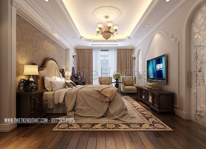 Những mẫu phòng ngủ gỗ óc chó tuyệt đẹp cho biệt thự cao cấp Những mẫu phòng ngủ gỗ óc chó tuyệt đẹp cho biệt thự cao cấp