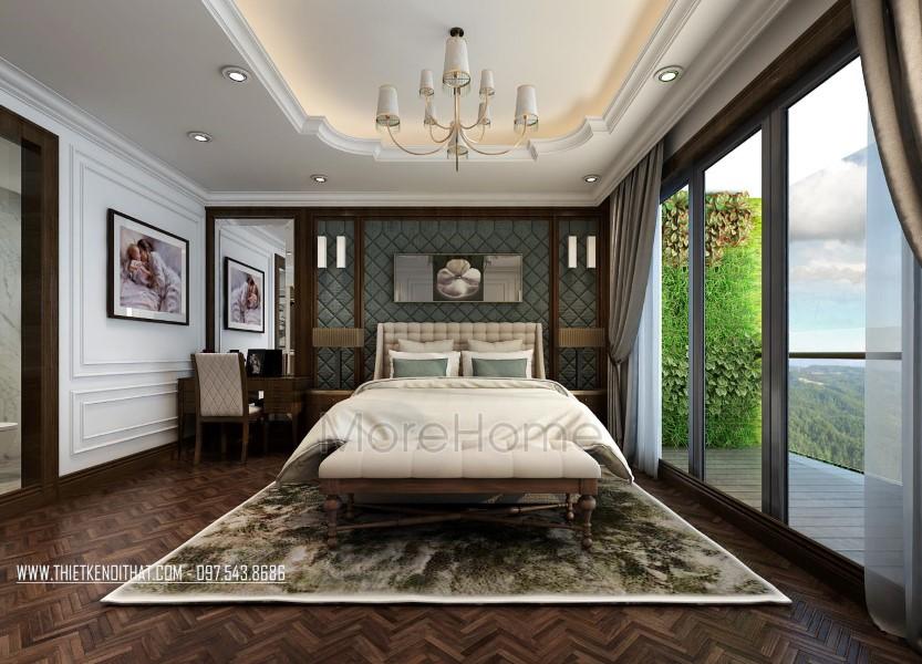 Những mẫu phòng ngủ gỗ óc chó tuyệt đẹp cho biệt thự cao cấp Những mẫu phòng ngủ gỗ óc chó tuyệt đẹp cho biệt thự cao cấp