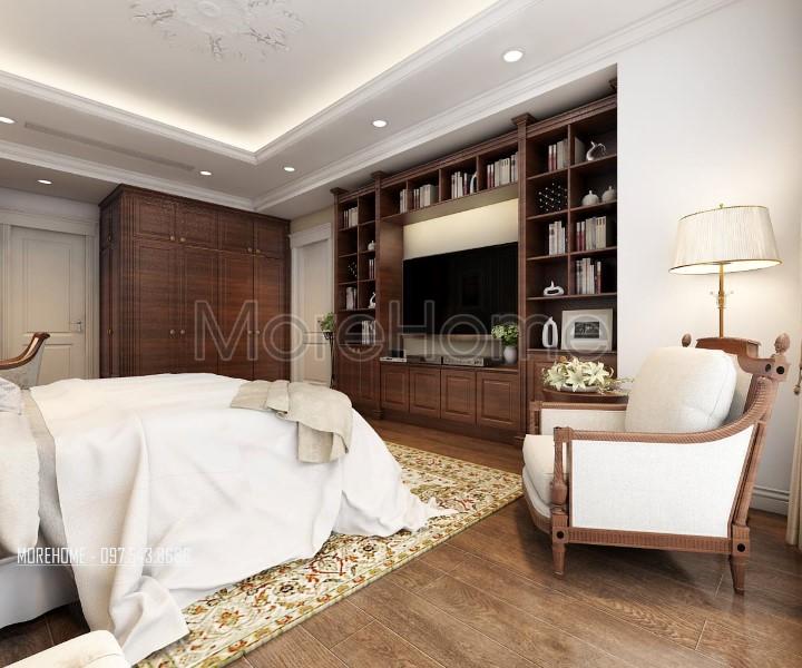 Những mẫu phòng ngủ gỗ óc chó tuyệt đẹp cho biệt thự cao cấp Những mẫu phòng ngủ gỗ óc chó tuyệt đẹp cho biệt thự cao cấp