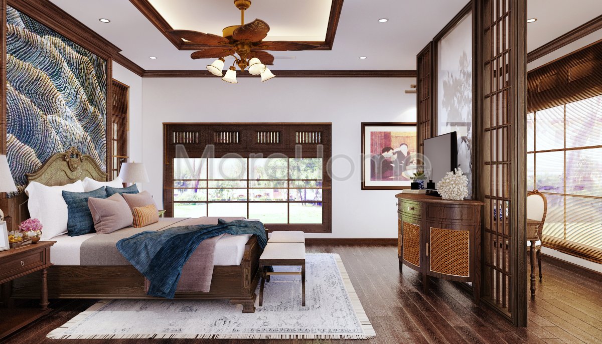 8 Mẫu giường ngủ gỗ óc chó đa dạng phong cách 8 Mẫu giường ngủ gỗ óc chó đa dạng phong cách