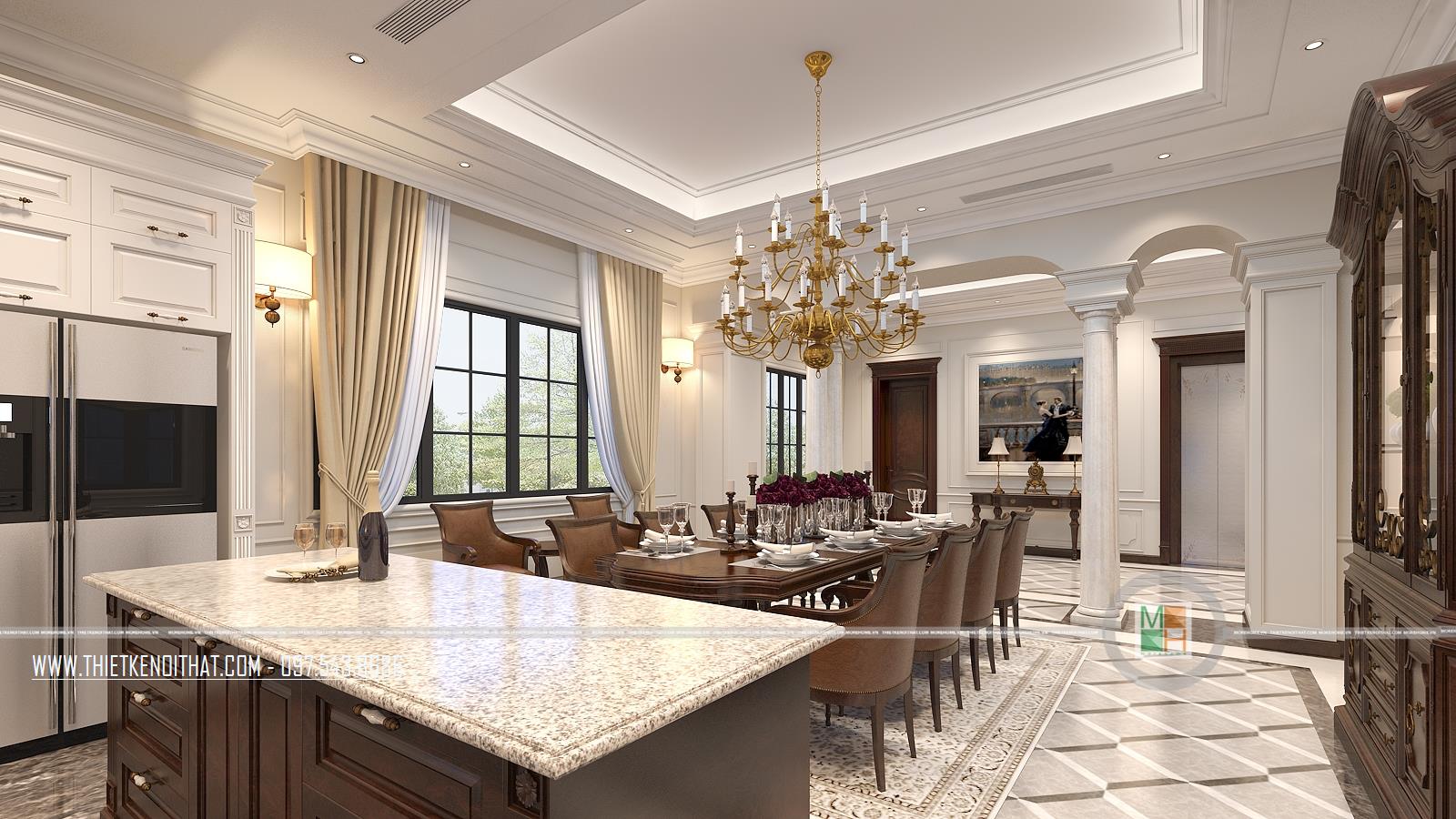 Top 5 mẫu thiết kế nội thất gỗ óc chó mới nhất 2018