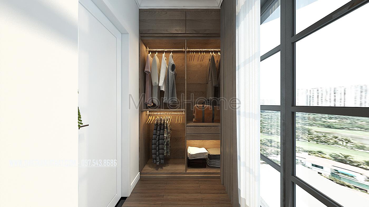 10 Mẫu tủ quần áo gỗ óc chó đẳng cấp thượng hạng